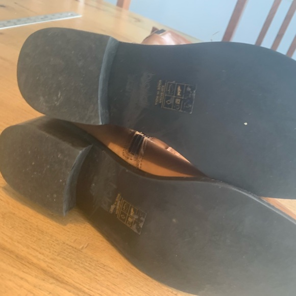 Baldi London Double Zipper Tall Riding Boots‎ Chestnut Women’s 9 Preloved - Picture 3 of 10